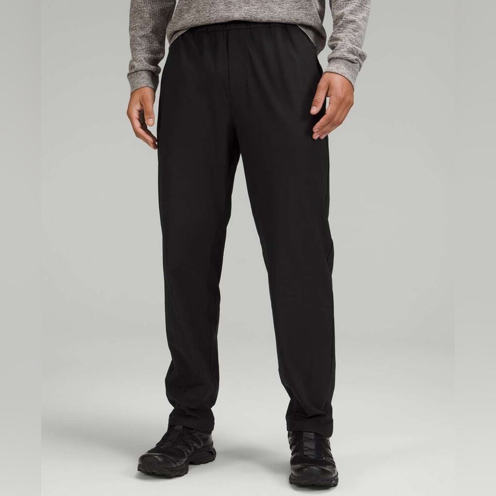 Lululemon ABC Pull-On Pant Black Warpstreme Drawstring Size Small